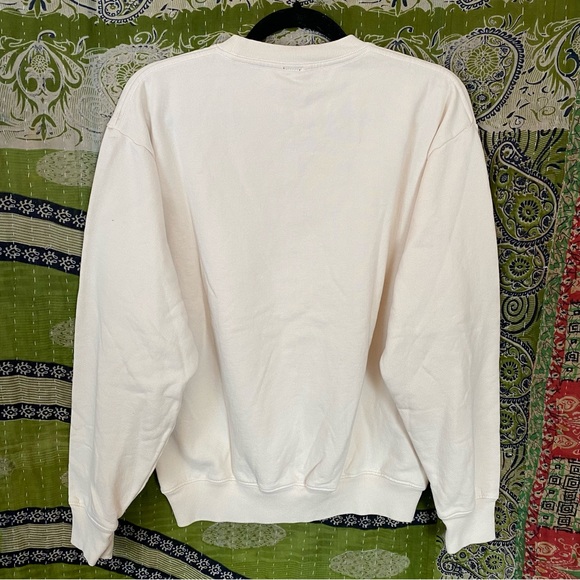 Pleasing by Harry Styles Cream Crewneck Sweatshirt Size Small - Picture 10 of 15